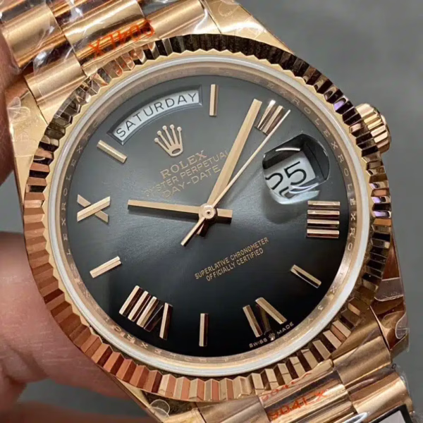 Rolex Day Date in 18 ct Everose Gold M228235 0055 40mm - Image 7