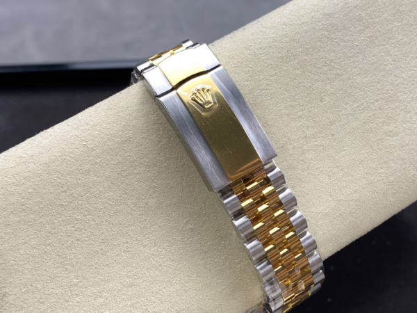2022 Rolex Datejust Champagne Diamond Dial Two Tone M126333-0012 41mm Mens Replica Watch - Image 10