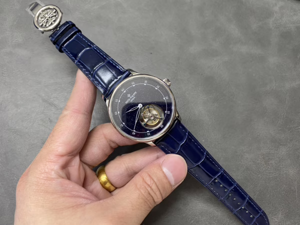 Patek Philippe Grand Complications Sky Moon Tourbillon White Gold 6102P 001 Watch 41MM - Image 8