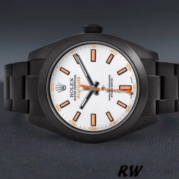 Rolex Milgauss PR116610 Pstainless steel White Dial 40MM Mens Replica Watch - Image 4