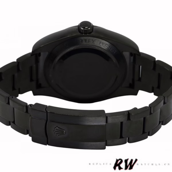 Rolex Milgauss 116400GV Green Crystal Stainless Steel/PVD Black Dial 40MM Mens Replica Watch - Image 6