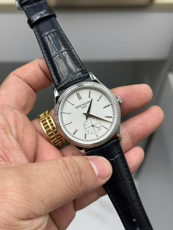 Patek Philippe Calatrava White Gold 6119G 001 Replica Watch - Image 7