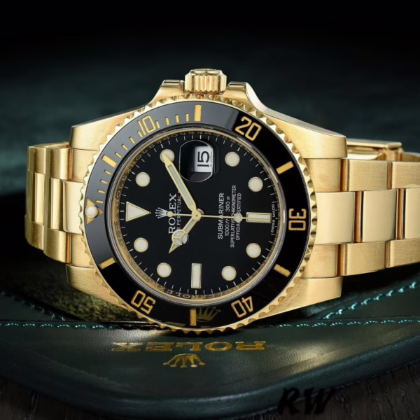 Rolex Submariner Date 116618LN Black Dial 40mm Mens Replica Watch - Image 11