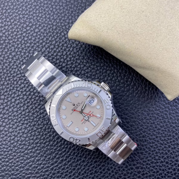 Rolex Yacht-Master 116622 Stainless Steel platinum Dial 40mm Mens Replica Watch - Image 9
