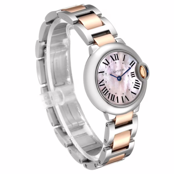CARTIER BALLON BLEU Pink Mother of Pearl Dial 28mm - Image 5