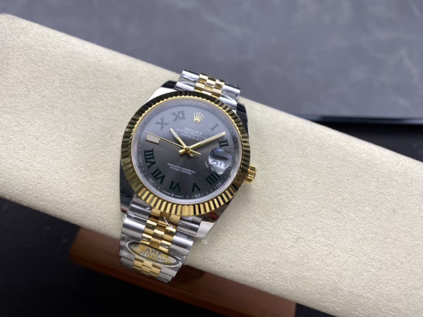 Rolex Datejust Two-Tone Steel Yellow Gold Fluted Bezel m126233 0035 36mm Unisex Replica Watch - Image 5
