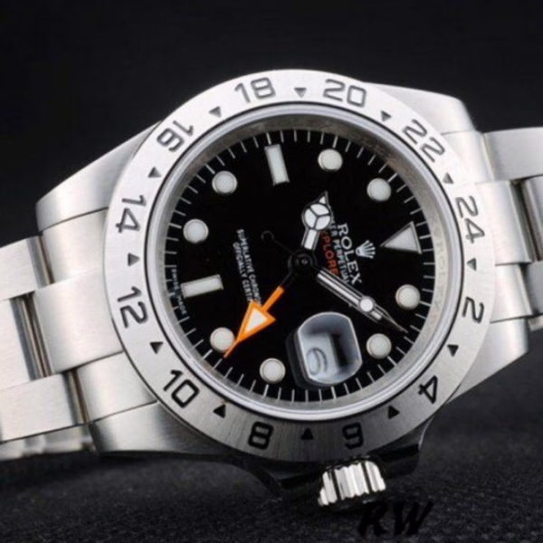 Rolex Explorer REP016820 Stainless Steel Black Dial 40MM Mens Replica Watch - Image 3