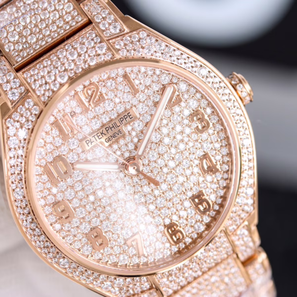 Patek Philippe Twenty~4 Automatic Haute Joaillerie Rose Gold 7300 1450R 001 - Image 3