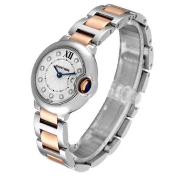 CARTIER BALLON BLEU Rose Gold Mix Diamond Dial 36mm - Image 5