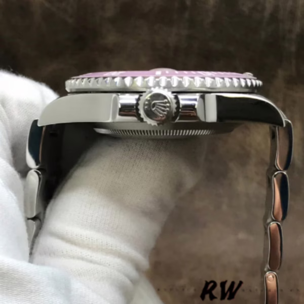Rolex Submariner Date 116610LN Stainless Steel Oyster 40MM Pink Dial Mens Replica Watch - Image 2