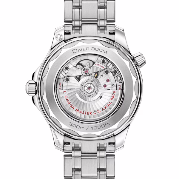 OMEGA Seamaster Diver 300m 42mm White Dial Men's Bracelet Watch - Image 3