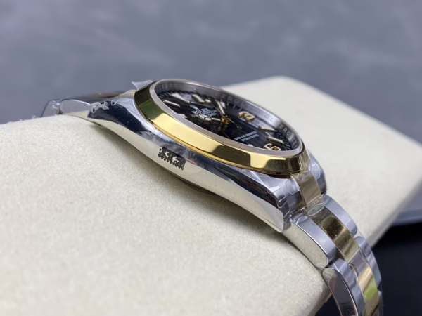 Rolex Explorer 36 Black Dial Yellow Gold M124273 0001 Women's Watch - Image 7