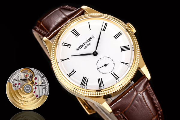 Replica Patek Philippe Calatrava 5119G 001 39MM Yellow Gold Watch - Image 2