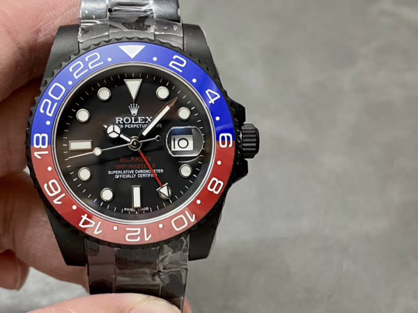 Rolex GMT Master II 40mm Pepsi 126710blro 0002 Black Dial - Image 2