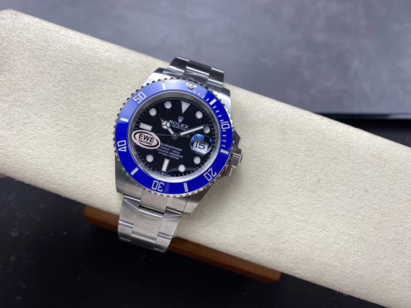 Rolex Submariner 126610 Blue Bezel Black Dial 41mm Mens Replica Watch - Image 15