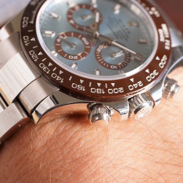 Rolex Cosmograph Daytona 116506 50th Anniversary Ice Blue Dial 40mm Mens Replica Watch - Image 2