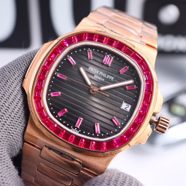 Replica Patek Philippe Nautilus 5723 112R 001 40mm Mens Watch - Image 2