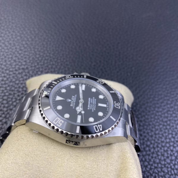 Rolex Submariner 124060 Oyster Stainless Steel Black Dial 41mm Mens Replica Watch - Image 7