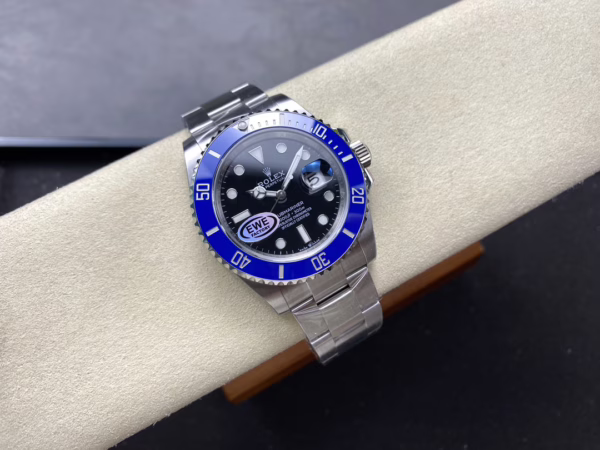 Rolex Submariner 126610 Blue Bezel Black Dial 41mm Mens Replica Watch - Image 14
