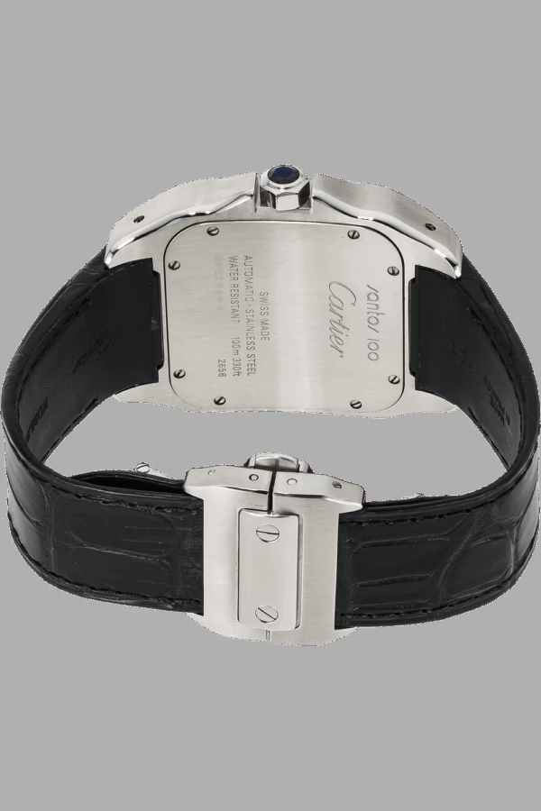 CARTIER SANTOS 100 Silver Gray 38mm - Image 4