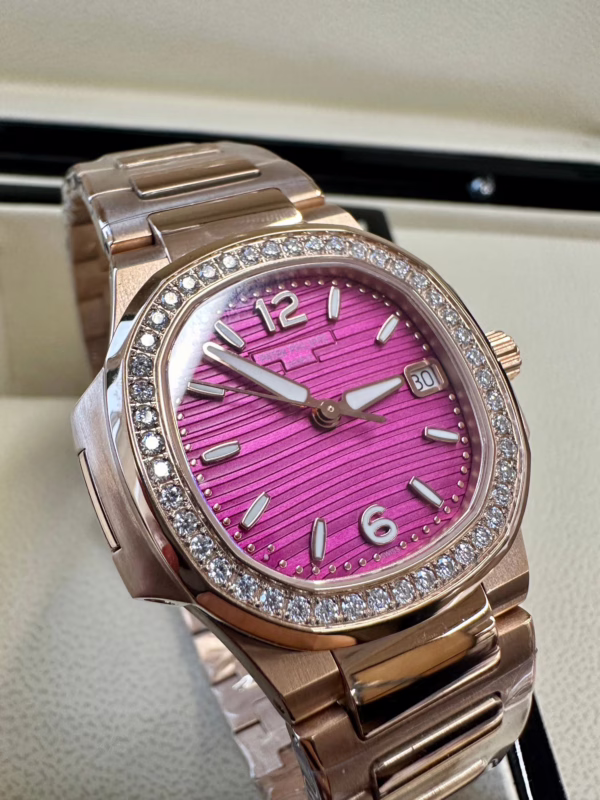 Patek Philippe Nautilus 7010 1R 013 Purple Dial 32mm - Image 2
