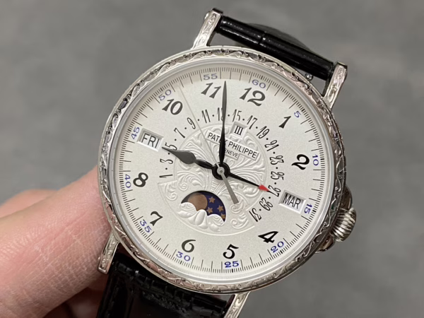 Patek Philippe Grand Complications 5160 500G 001 38mm Unisex Replica Watch - Image 4