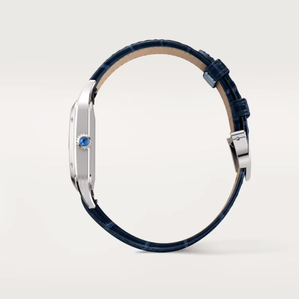 CARTIER SANTOS-DUMONT Blue Strap 38mm - Image 9