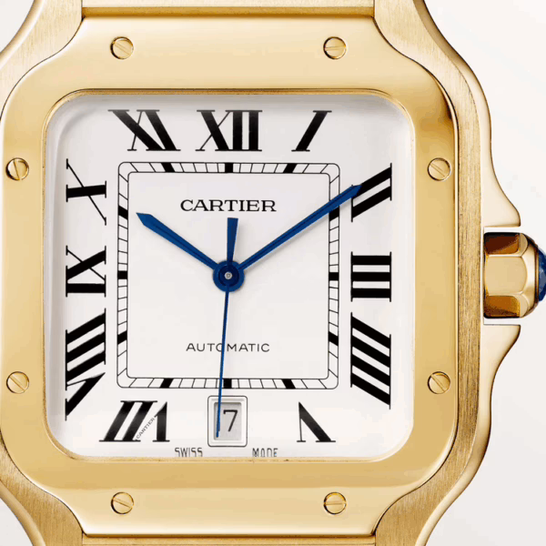 CARTIER SANTOS Gold 39.8mm - Image 4