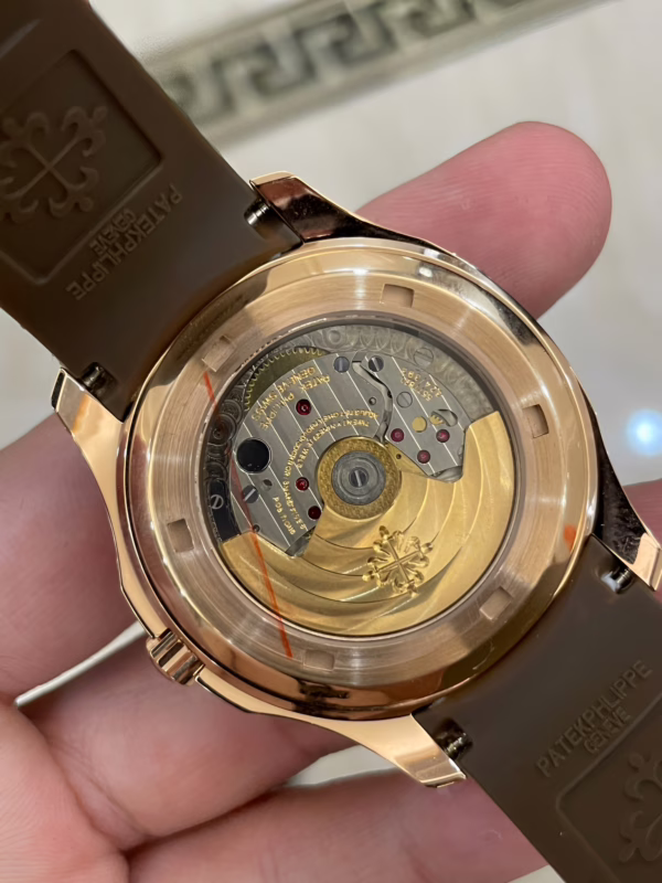 Patek Philippe Aquanaut 5167 300G 010 Black & Green & Brown 40mm - Image 19