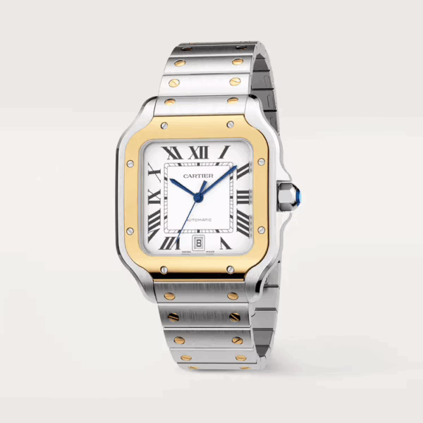 CARTIER SANTOS Gold Mix 39.8mm - Image 3