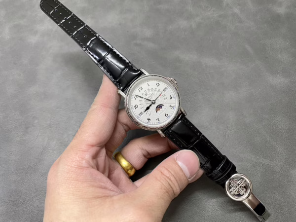 Patek Philippe Grand Complications 5160 500G 001 38mm Unisex Replica Watch - Image 2