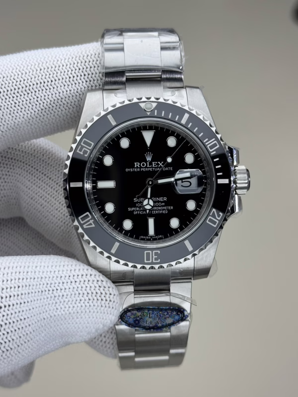 Rolex Submariner 41mm Oyster Perpetual Submariner Date 126610LN Mens Replica Watch - Image 11