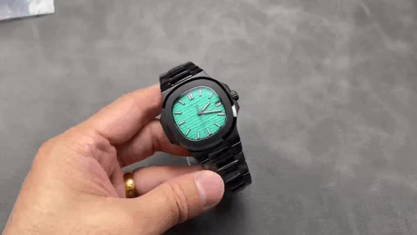 Patek Philippe Nautilus 5711 AET Green Dial Black Ceramic 40mm Men's Watch - Image 10