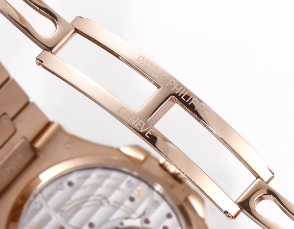 Patek Philippe Nautilus Moon Phase Rose Gold Brown Sunburst 5712 1R 001 40MM - Image 5