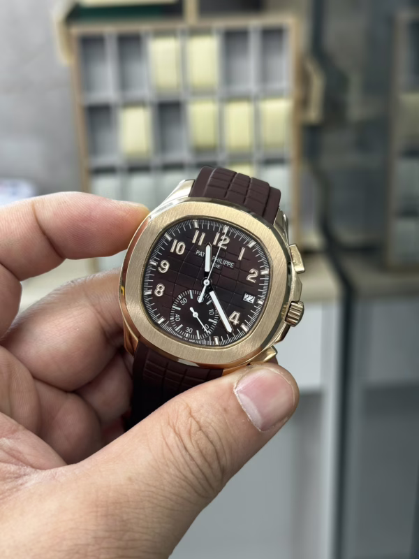 Replica Patek Philippe Aquanaut 5968R 001 42mm Mens Watch - Image 5