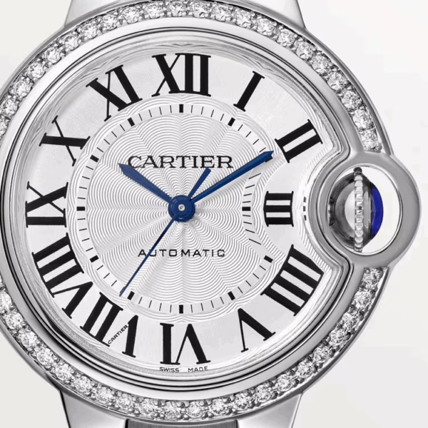 CARTIER BALLON BLEU Diamond Bezel 33mm - Image 3