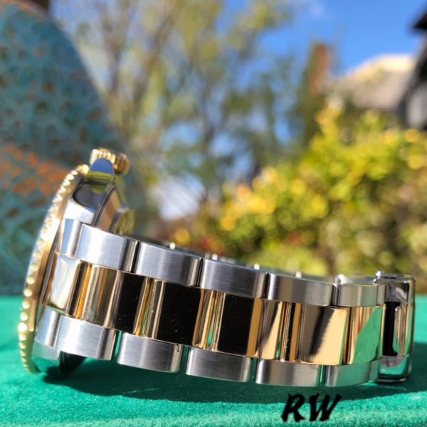 Rolex Submariner Date 16613 Champagne Serti Dial 40mm Mens Replica Watch - Image 4