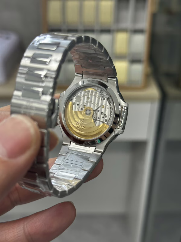 Patek Philippe Nautilus Ladies Stainless Steel Blue Dial 7118 1200A 001 35mm - Image 5