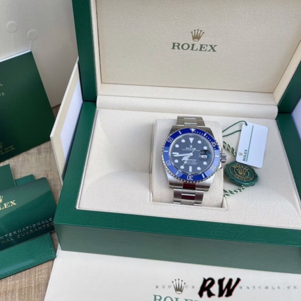 Rolex Submariner 126610 Blue Bezel Black Dial 41mm Mens Replica Watch - Image 2