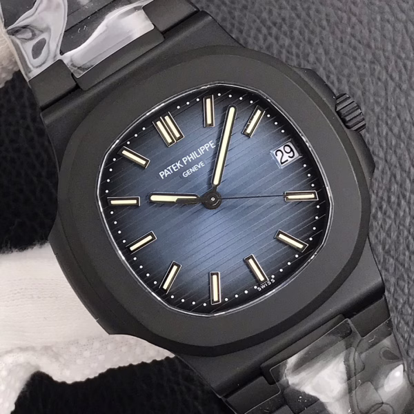 Replica Patek Philippe Nautilus Blue Dial 5711 40MM Mens Watch - Image 5