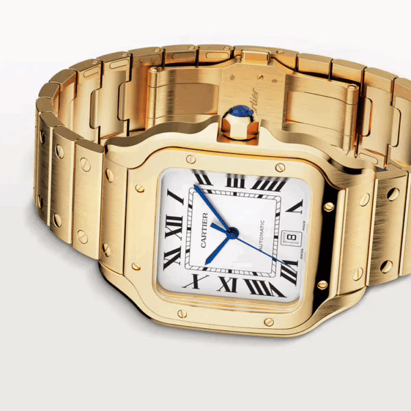 CARTIER SANTOS Gold 39.8mm - Image 3