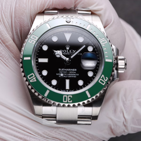 Replica Rolex Submariner 126610LV Green Bezel Black Dial 41mm Mens Watch - Image 10