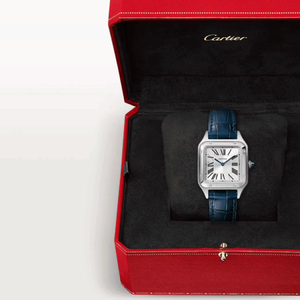 CARTIER SANTOS-DUMONT Blue 36mm - Image 6