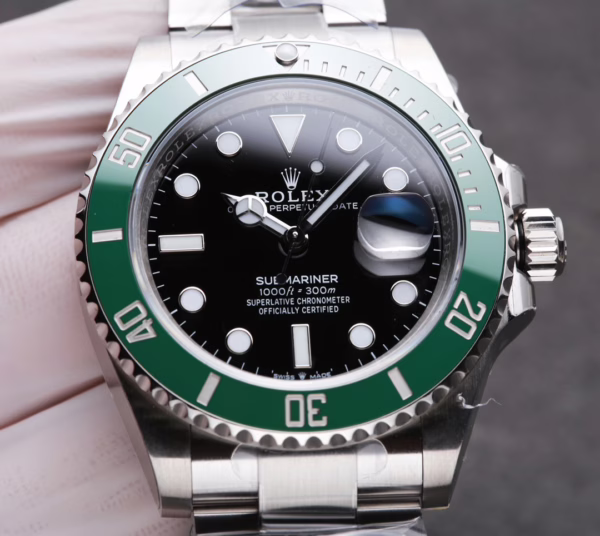 Replica Rolex Submariner 126610LV Green Bezel Black Dial 41mm Mens Watch - Image 9