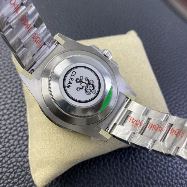 Rolex Submariner Date 116610LV Stainless Steel Oyster 40MM Green Dial Mens Replica Watch - Image 4