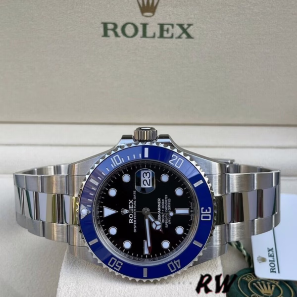 Rolex Submariner 126610 Blue Bezel Black Dial 41mm Mens Replica Watch - Image 7