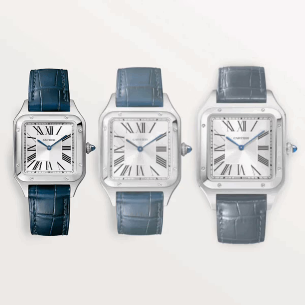 CARTIER SANTOS-DUMONT Blue 36mm - Image 7