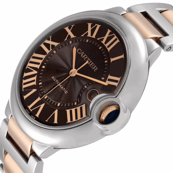 CARTIER BALLON BLEU Rose Gold Mix Chocolate 42mm - Image 3