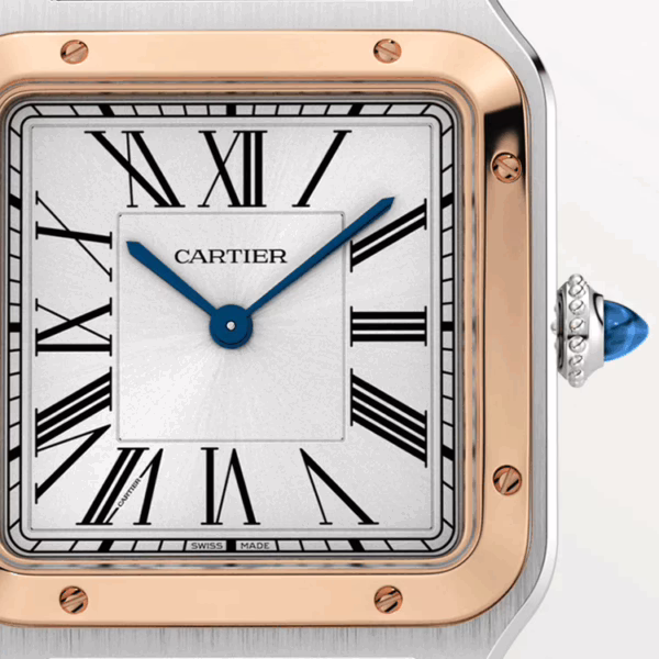 CARTIER SANTOS-DUMONT RoseGoldMix 43.5mm*31.4mm - Image 6