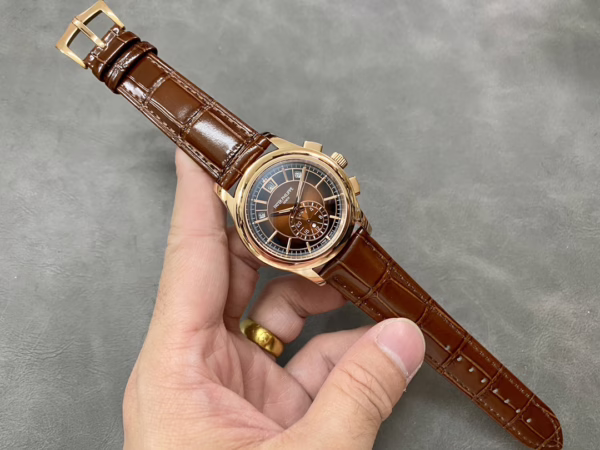 Replica Patek Philippe Complications 5905R 001 42mm Mens Watch - Image 10